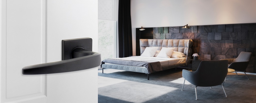 Foto: Intersteel Living Black   Deurkruk Zeus