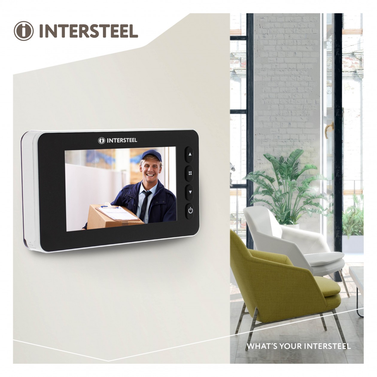 Foto: w3 Intersteel digitale deurcamera 2.1