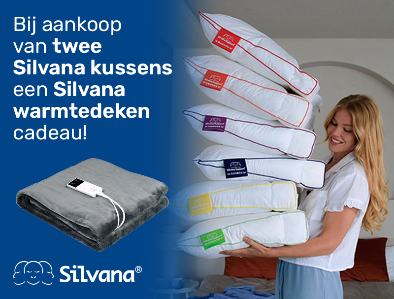 Foto : Experts bevestigen: Silvana kussens dragen bij aan een gezonde nachtrust