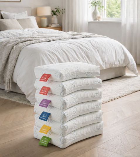 Foto : Voor iedereen het juiste latex kussen