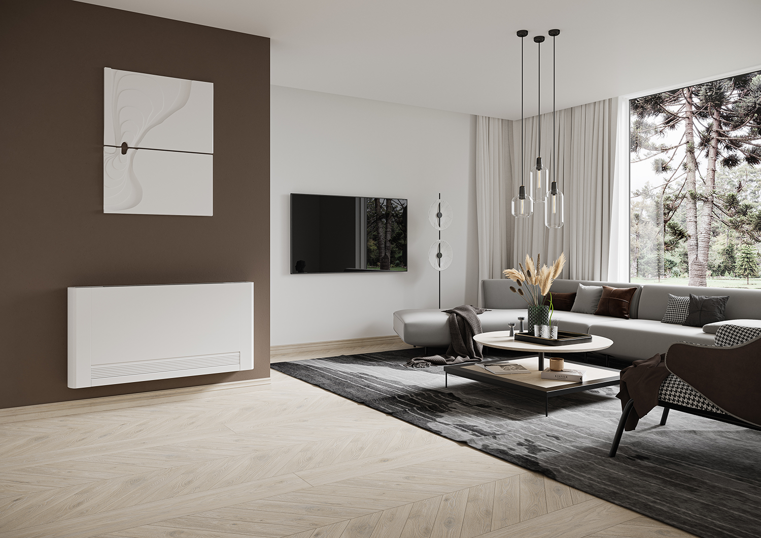 Foto : Ventilo-convectoren voor huishoudelijk gebruik