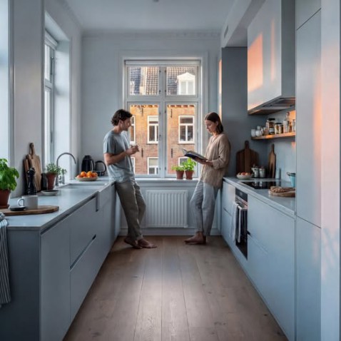 Foto : Slim en comfortabel verwarmen met de elektrische Yali Plus radiator van Radson