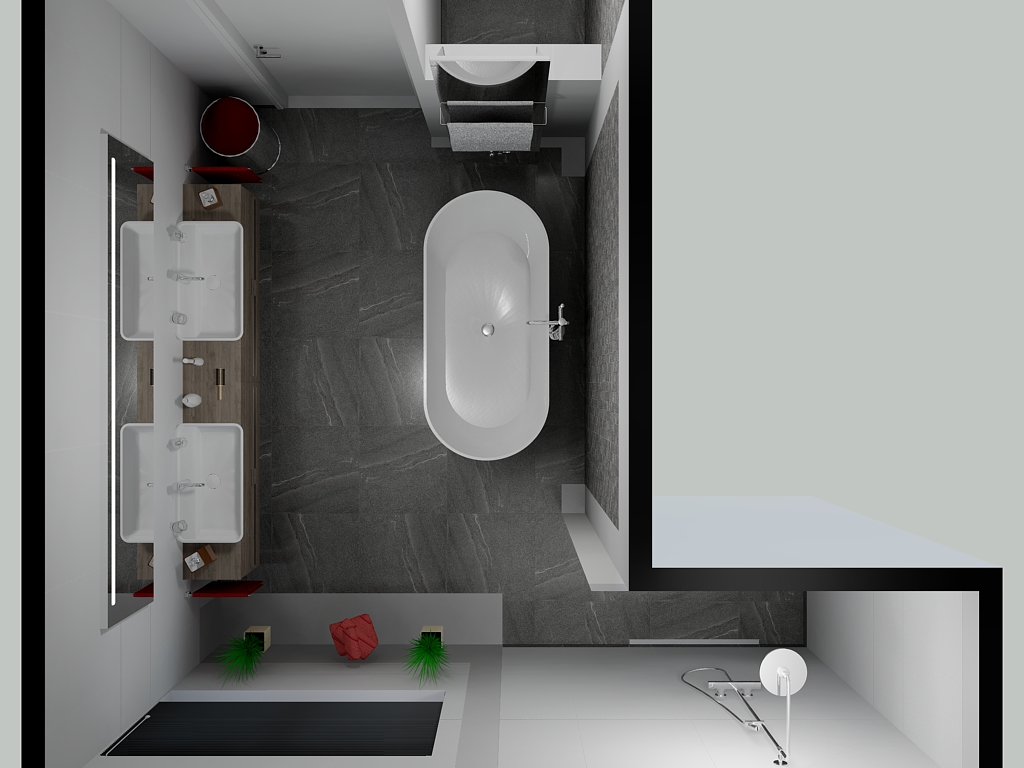 Foto: Badkamer ontwrepen Sani bouw 31