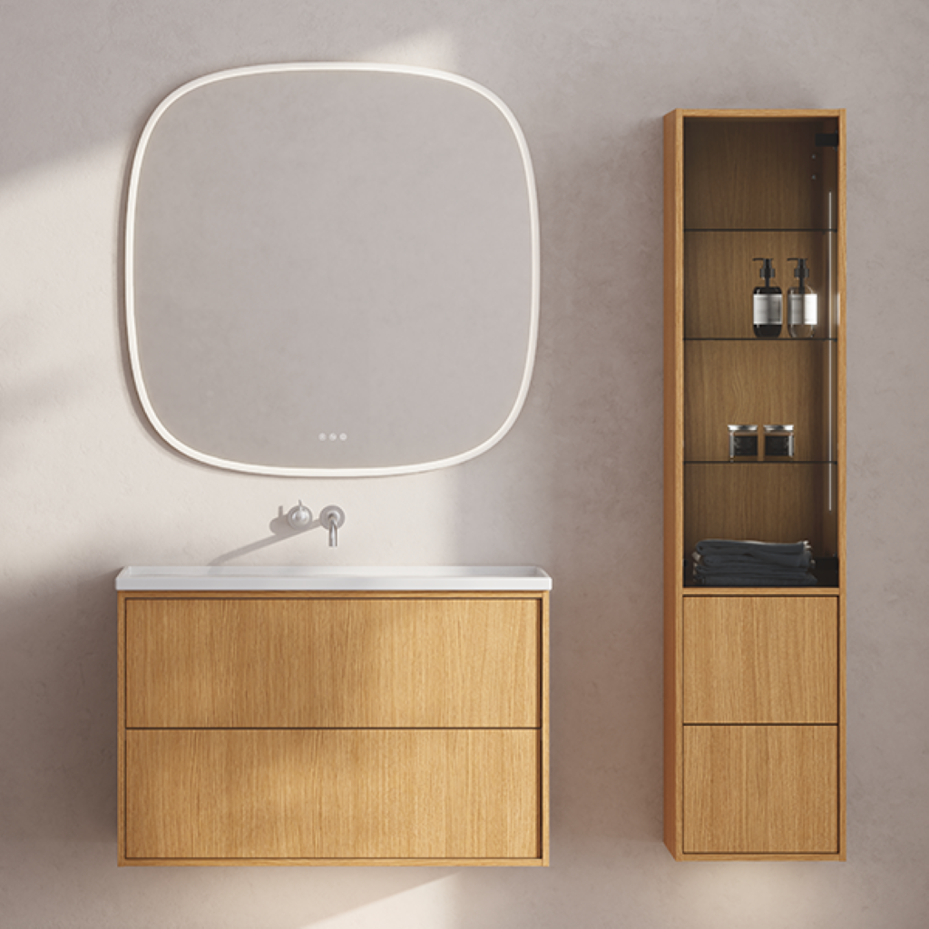 Foto : Nieuw: Dansani Frame brengt warmte en karakter in de badkamer