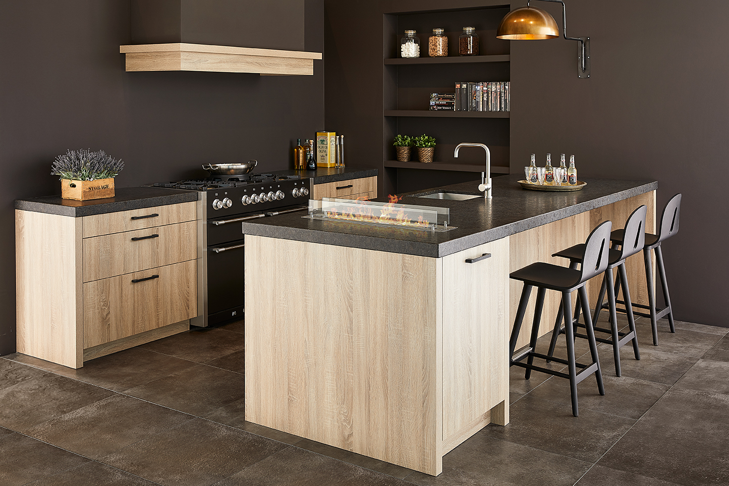 Foto: Elba gewassen eiken keuken 1