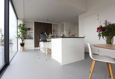 Foto : Microcement voor een naadloos design door het hele huis!