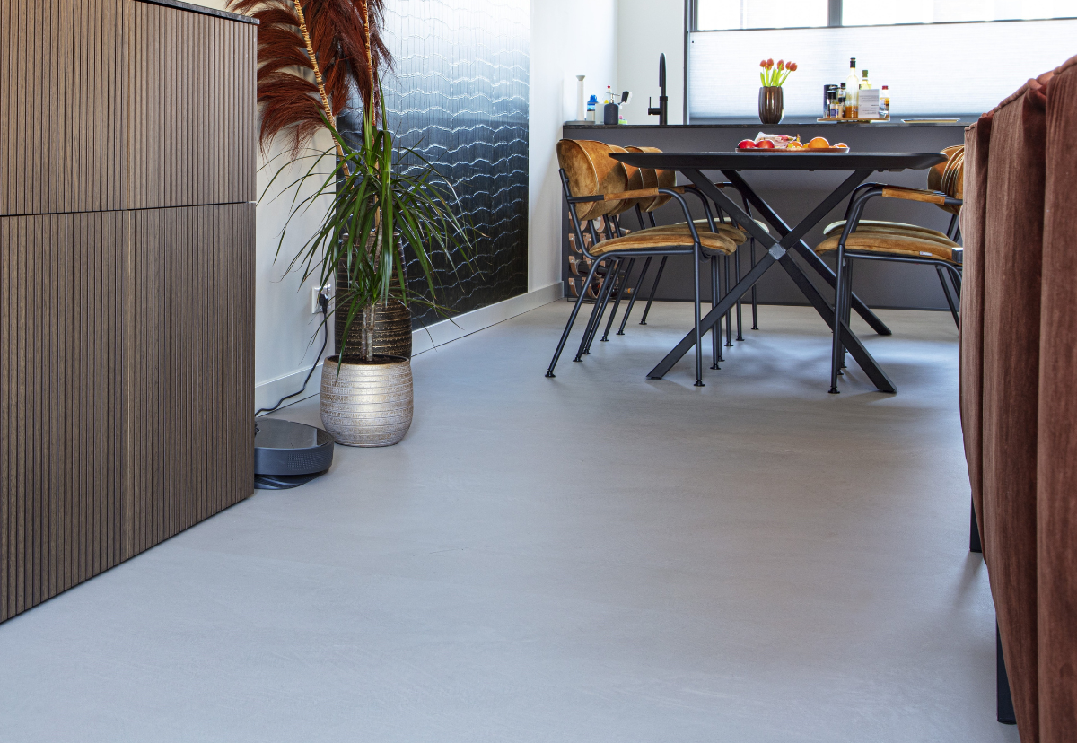 Foto: microcement gietvloer