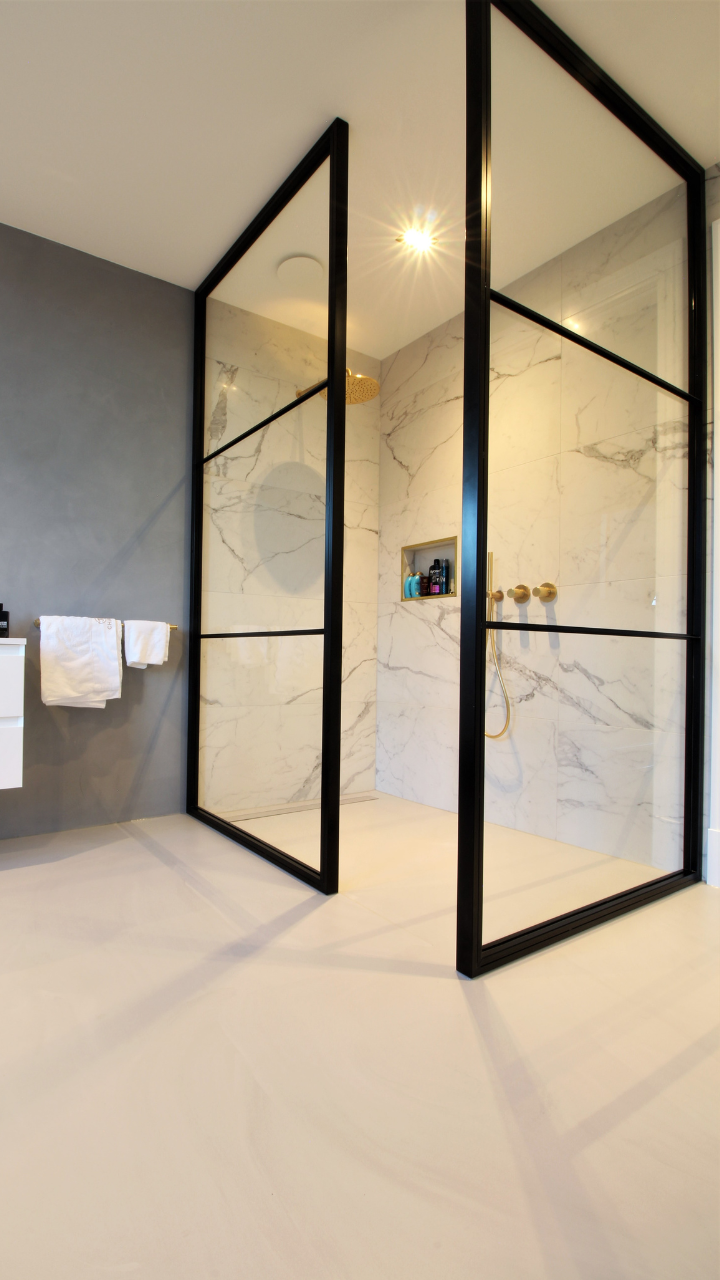 Foto: badkamer open douche