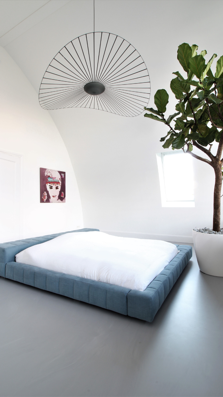 Foto: slaapkamer microcement