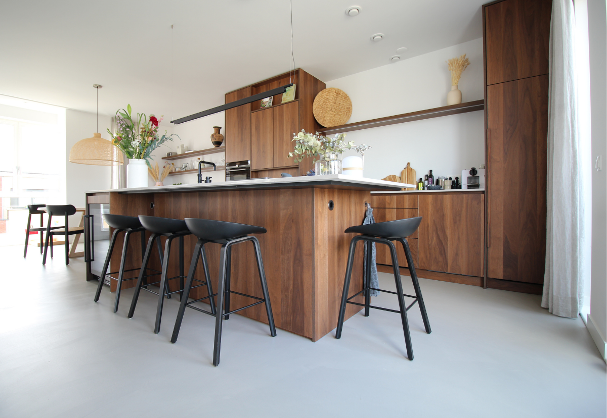 Foto: microcement keuken