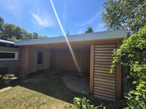 Foto : Prachtige nieuwe overkapping in Valkenswaard