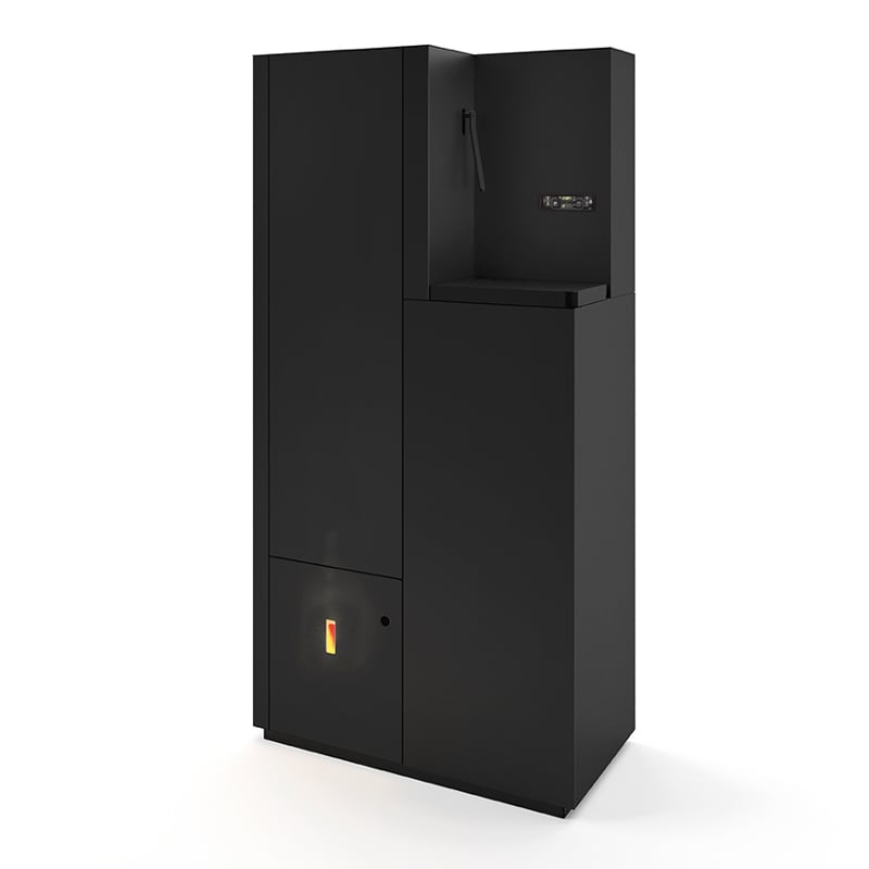 Foto: Wonennl Pietro e Calore Sola 15 pelletketel voor cv en warm water 02