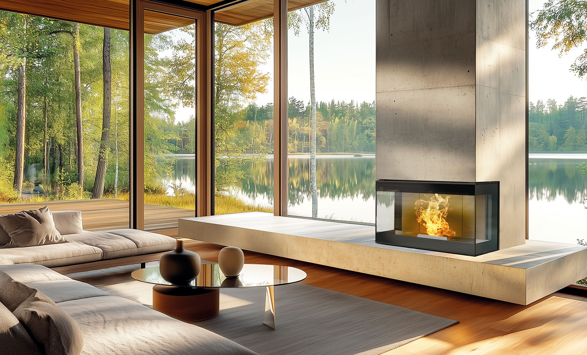 Foto : ORY 3F 5s 3-zijdige pellethaard