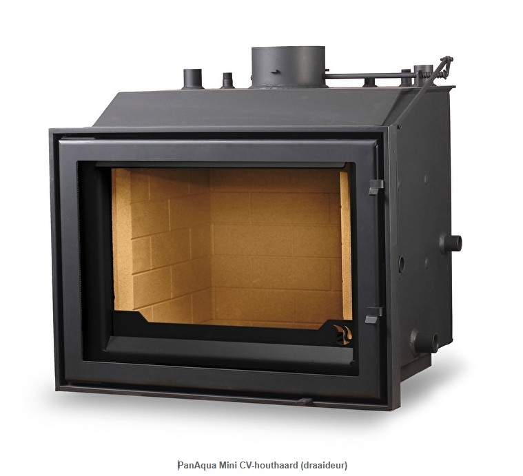 Foto: pietro e calore wonen nl houtkachel kachels