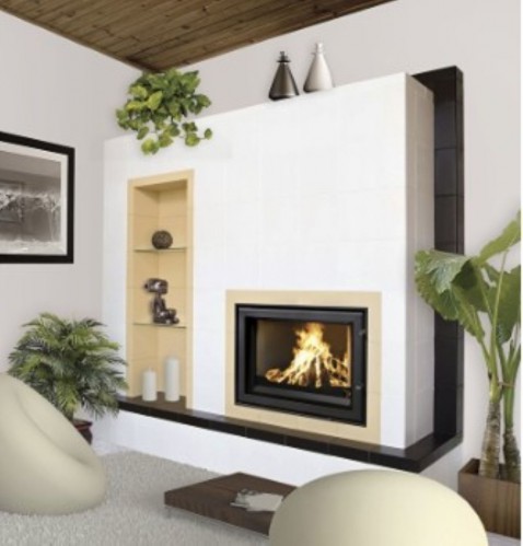 Foto : Warmte en Comfort in Eén: de PanAqua Mini CV-Houthaard met Draaideur