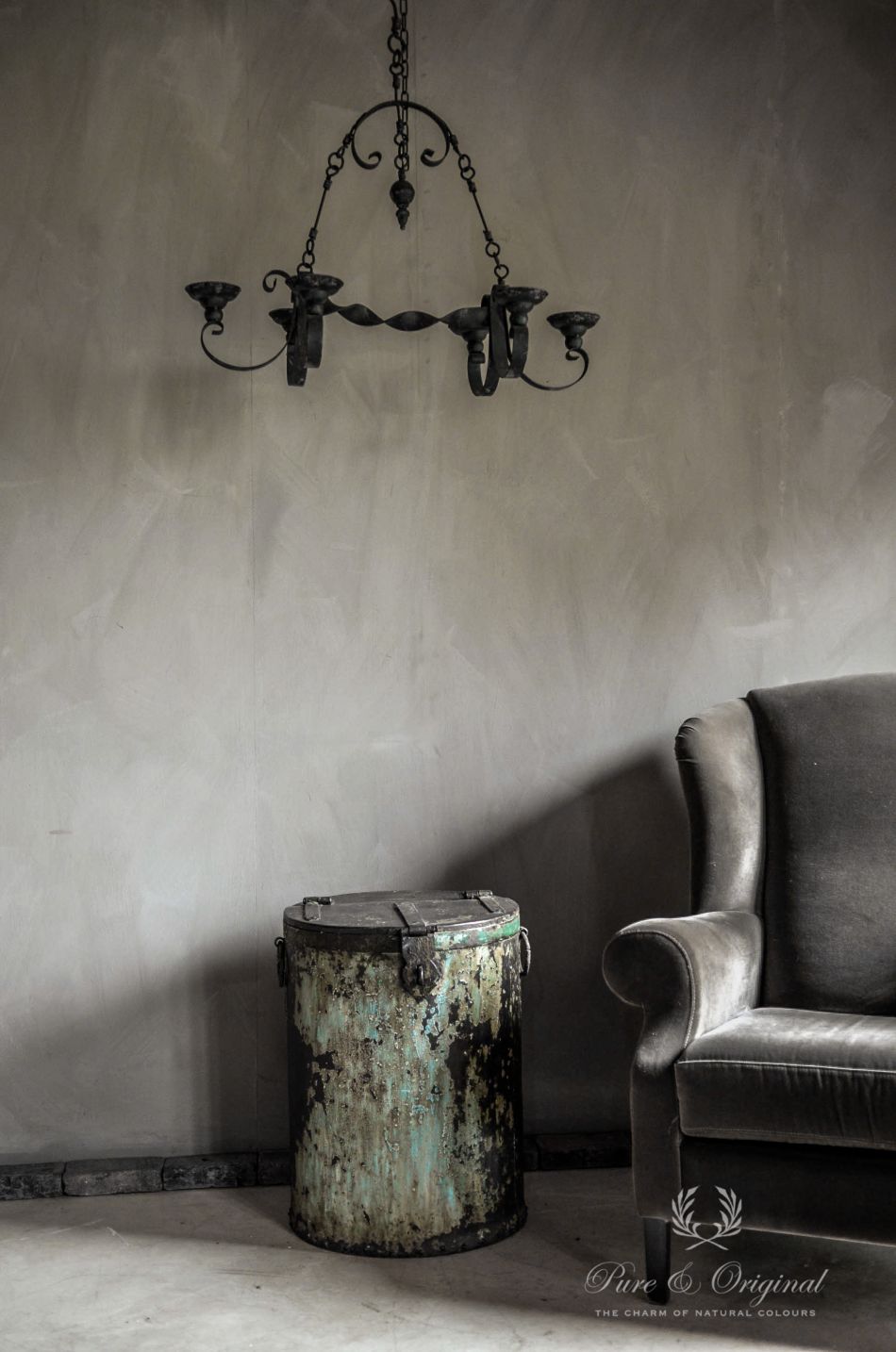 Foto: Pure Original Fresco kalkverf lime paint color earth stone