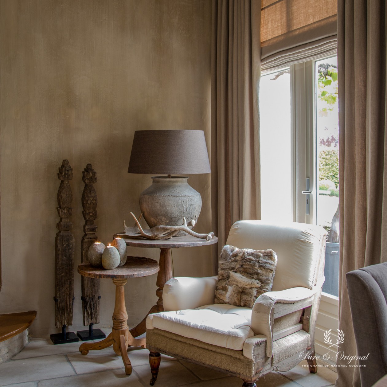 Foto: w3 Pure Orignal Fresco kalkverf Lime Paint color Heavy Clay