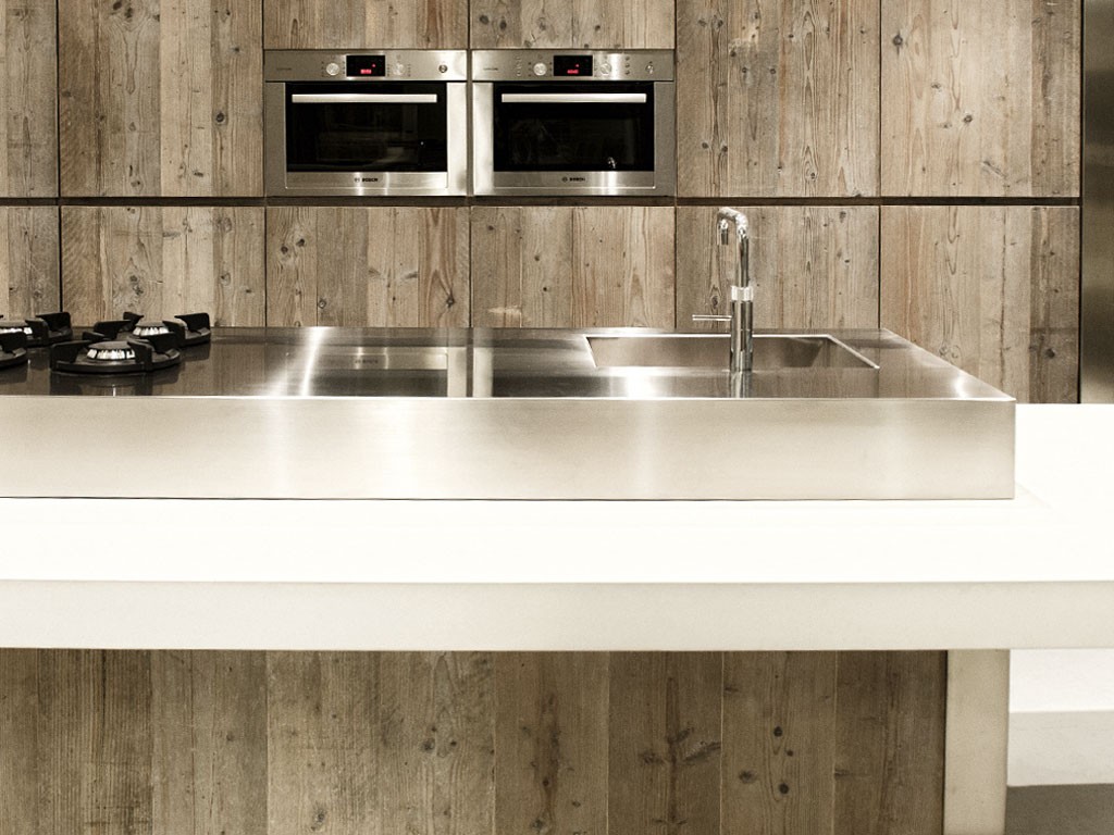 Foto: Design keuken RVS met PITT Cooking
