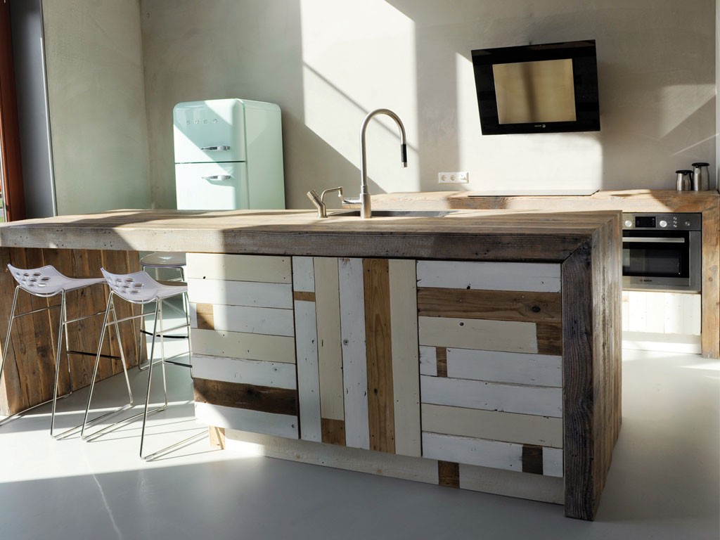 Foto: Design keuken sloophout