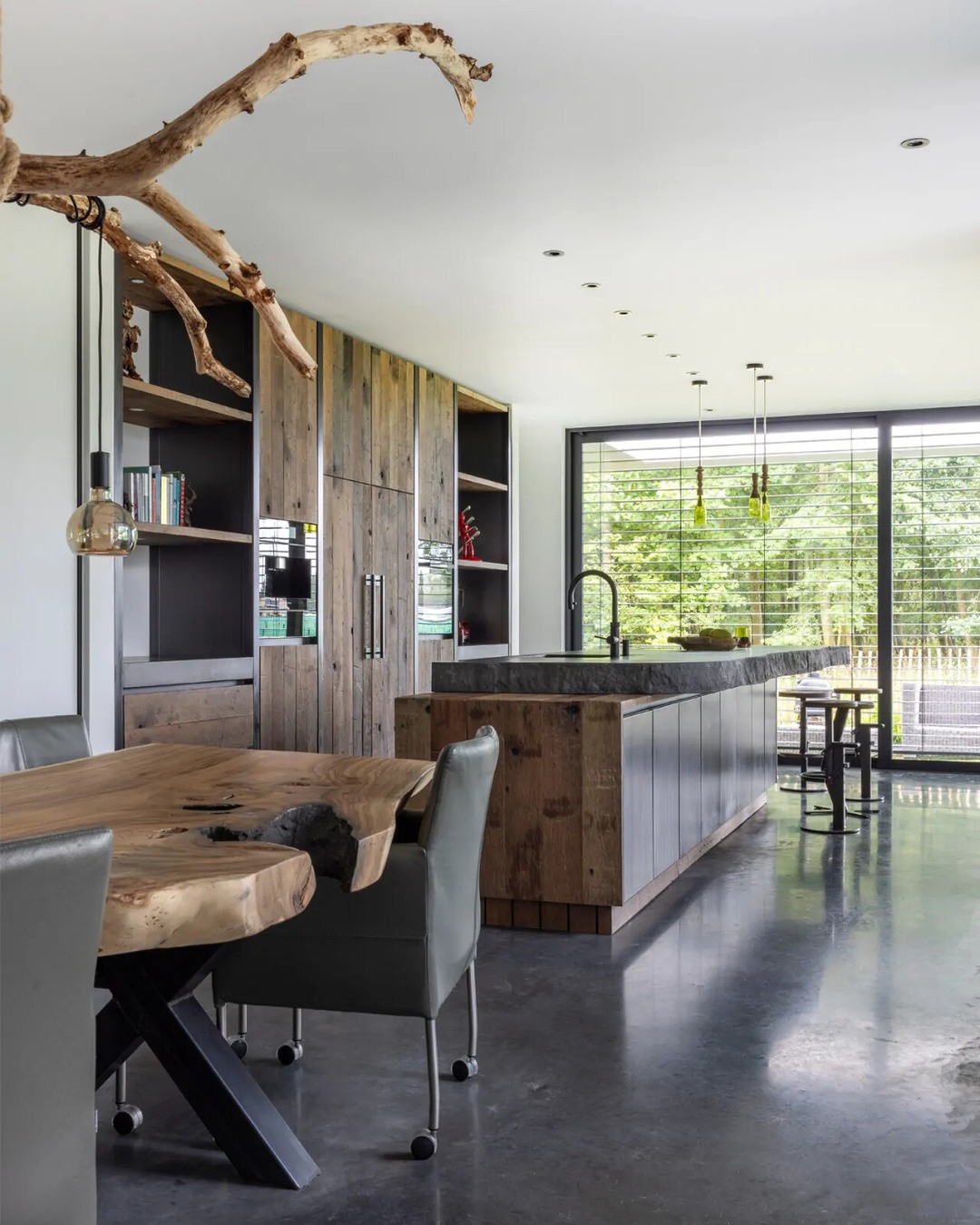 Foto: keuken van wagondelen wonennl restylxl