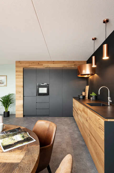 Foto : Eiken keuken inspiratie