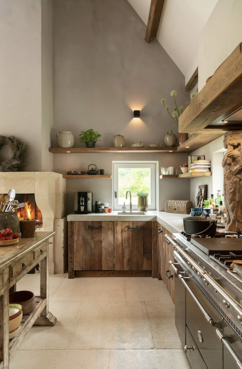 Foto : Landelijke keuken