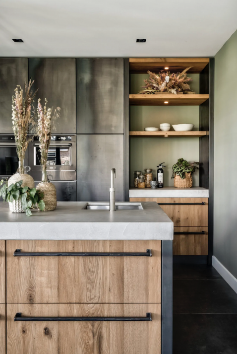 Foto : Keuken industrieel modern
