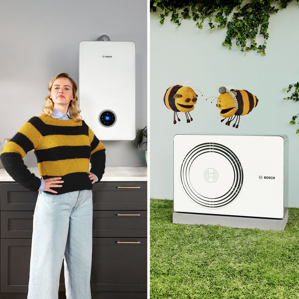 Foto: Hybrid Bosch branded vertical split screen