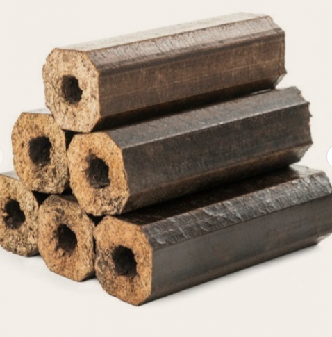 Foto : Houtbriketten – efficiënt & langdurig stoken