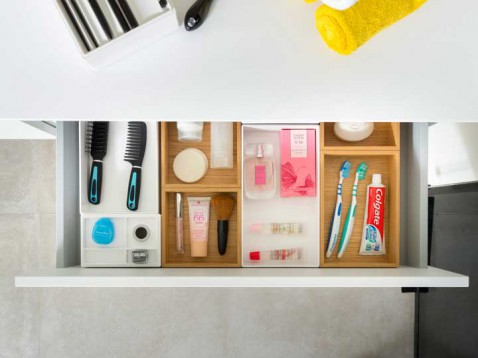 Foto : Steeds een ordelijke badkamer met deze handige tips