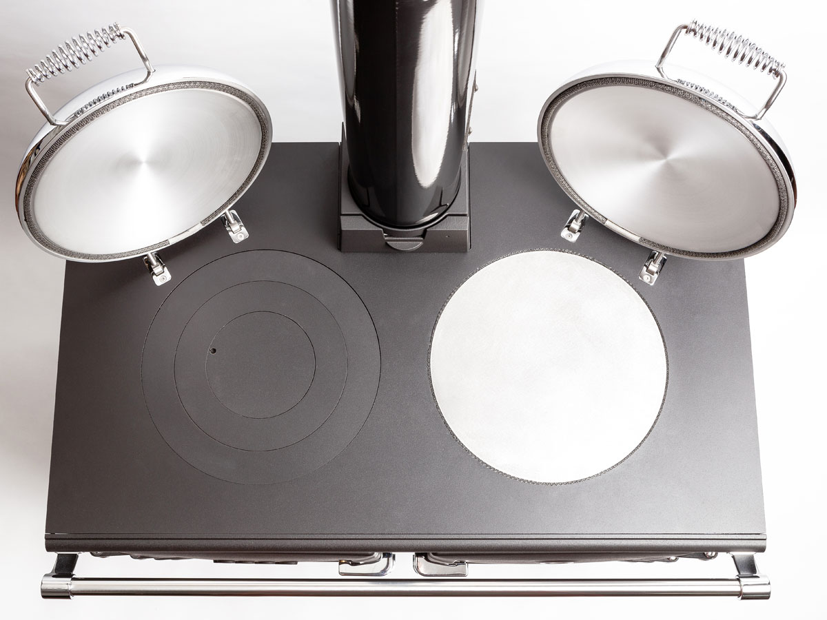 Foto: ESSE 990 Hybrid Bovenzijde deksel omhoog