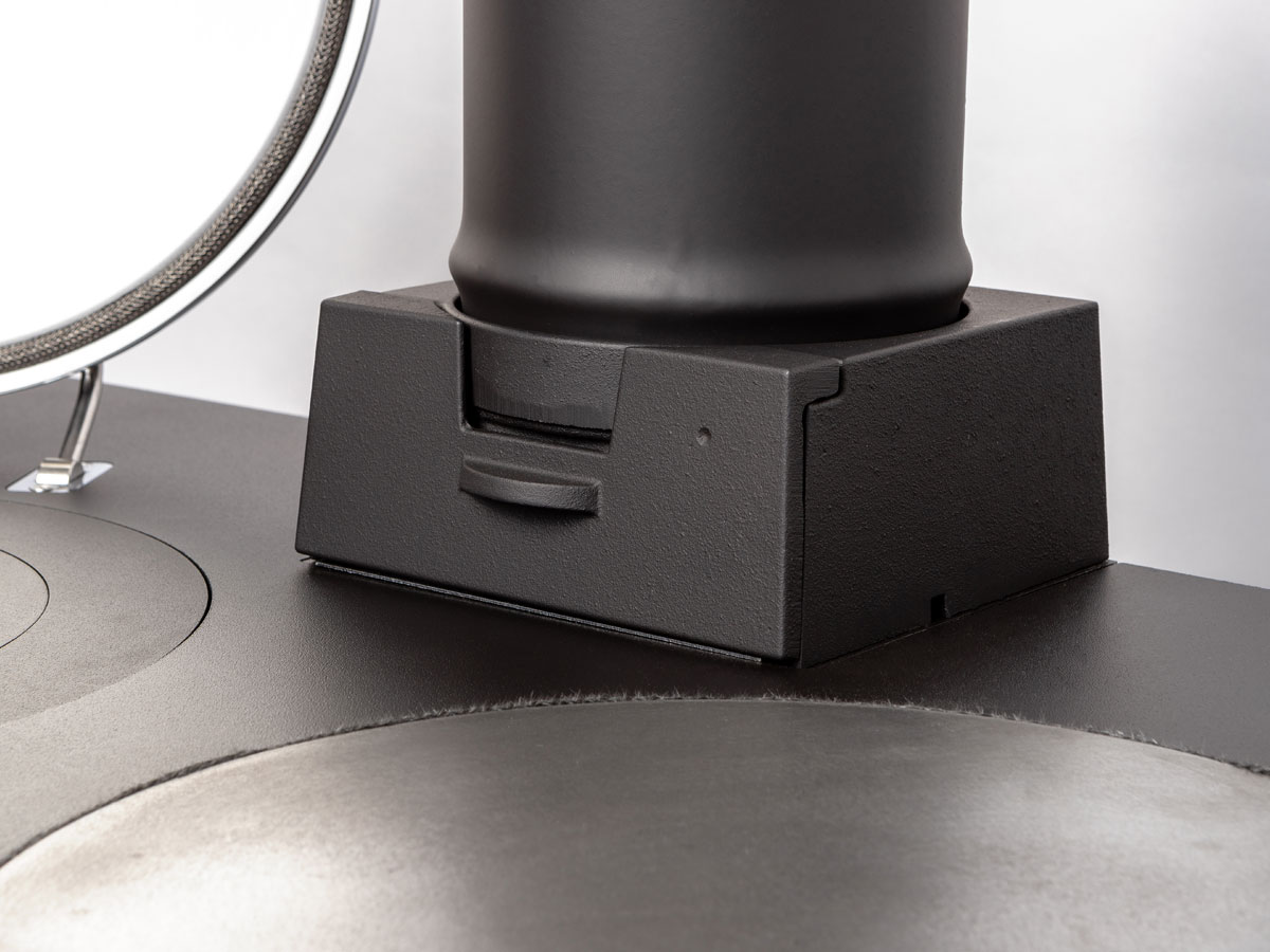 Foto: ESSE 990 Hybrid flue box ingezoomd