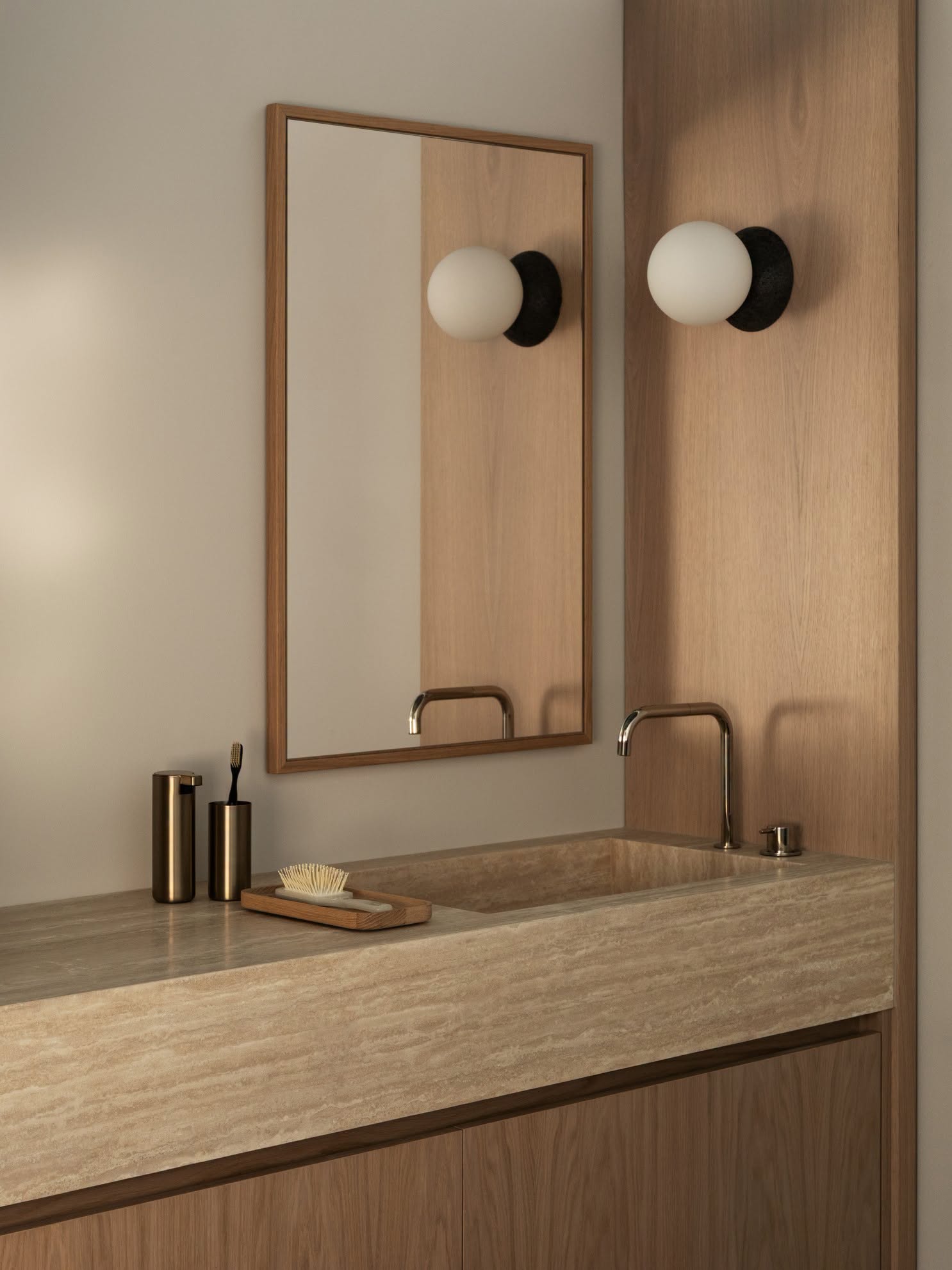Foto: blomus scandinavische badkamer wonen nl badkamer luxe