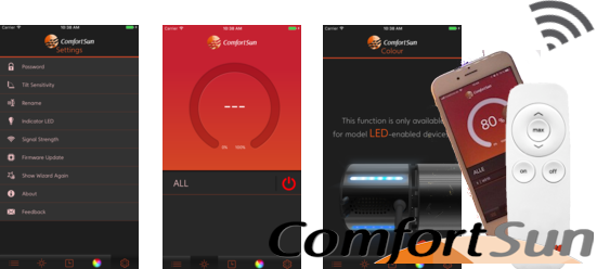 bluetooth app EN afstandsbediening