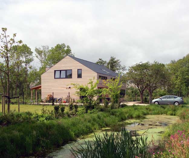 Foto : Duurzaam en op maat bouwen met hout