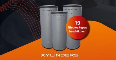 Foto : Intergas breidt Xylinder-assortiment uit