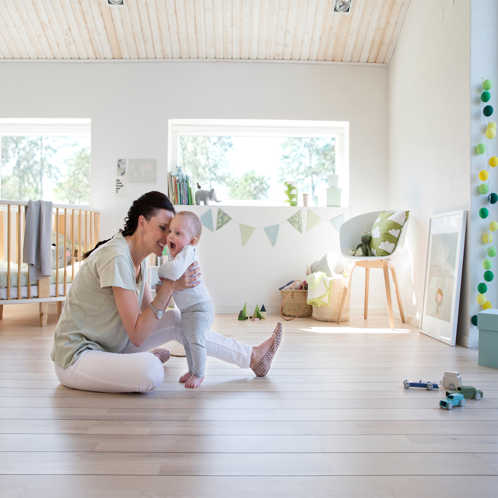 Foto: Linda met baby