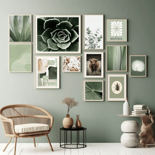 Foto: Schilderij ophangen zonder boren