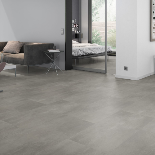 Foto : PVC klik vloer over oude vloer leggen