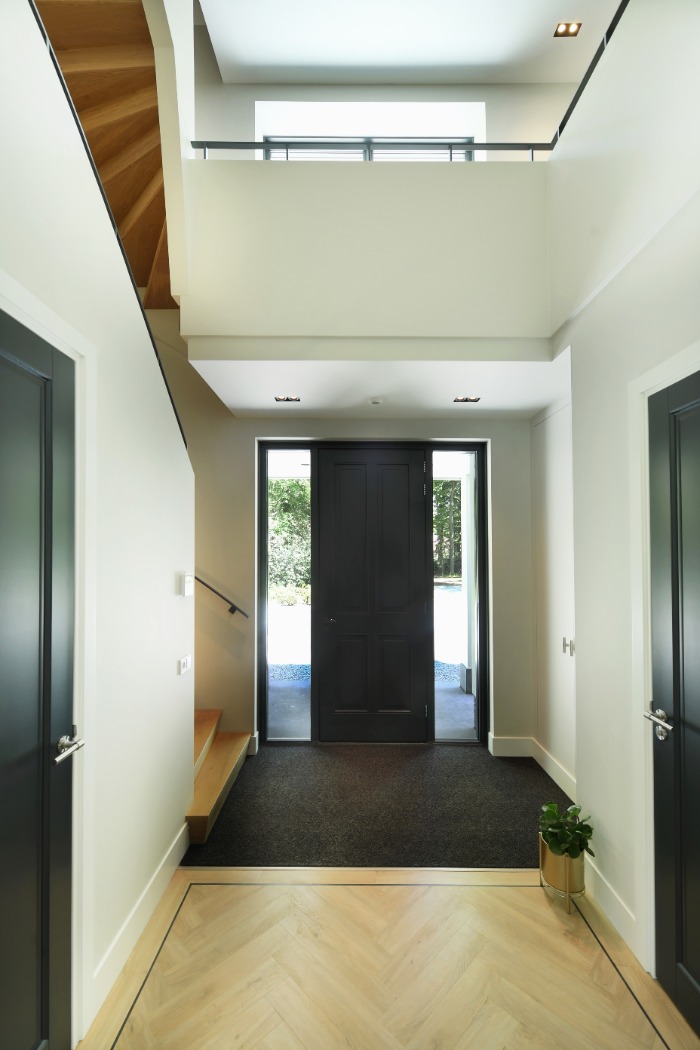 Foto: Topdeuren project habe lunteren deurbeslag rvs binnendeuren schuifdeuren zwart albo formani tenhulscher