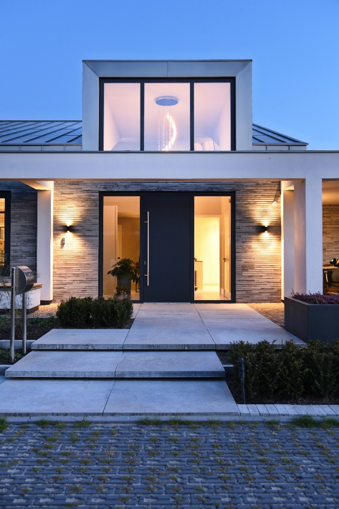 Foto: Topdeuren project veenendaal voordeur binnendeuren glasdeuren deurbeslag formani topsoluxe