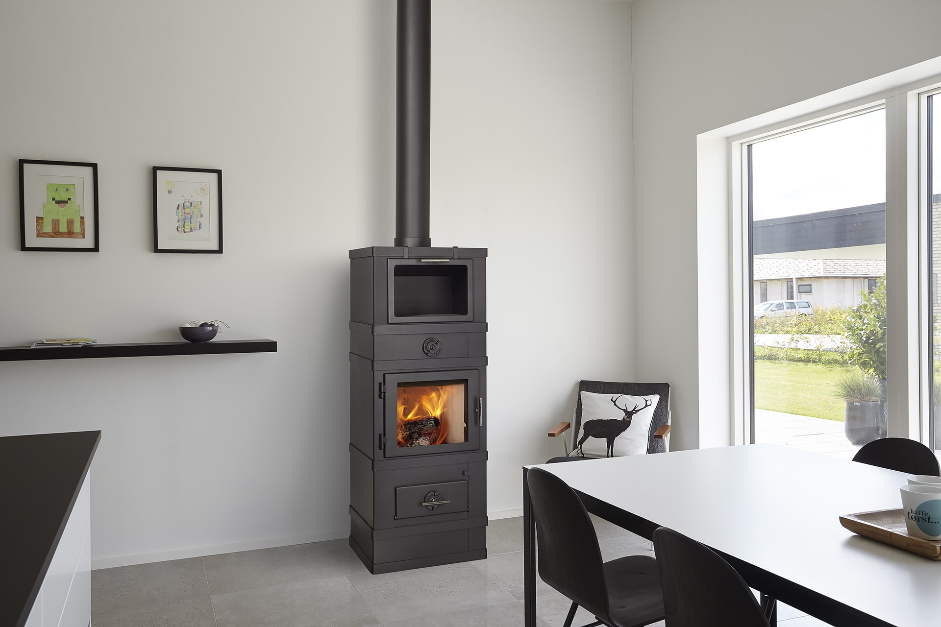 Foto : Svendsen 1 met warmhoudvak en sokkel 14 cm