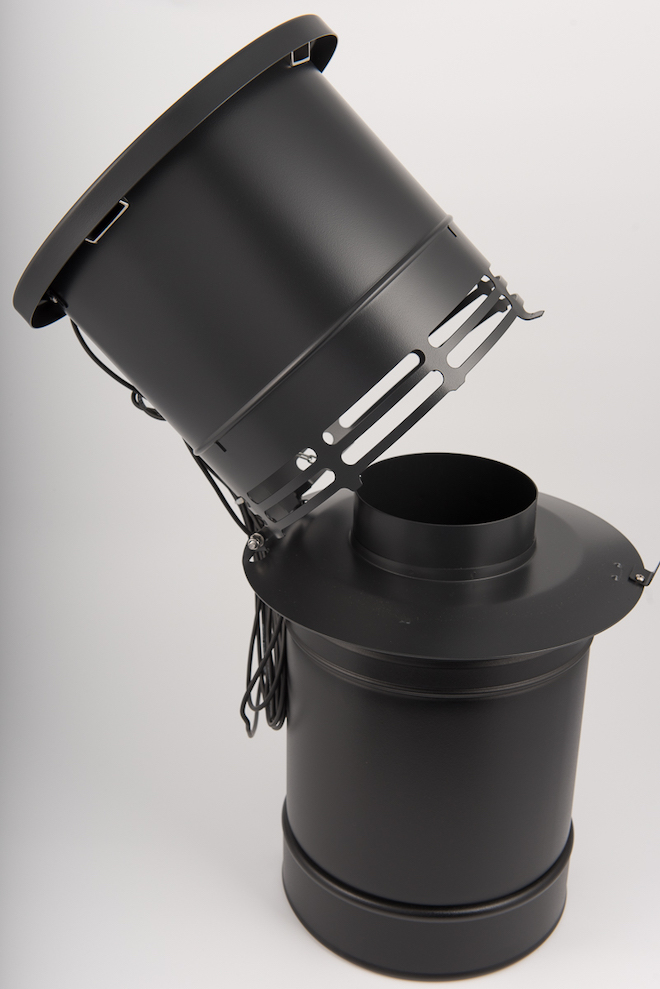 Foto: Wonennl  Haarden Import Holland bluechimney rookgasventilator