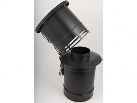 Foto : BlueChimney rookgasventilator: eenvoudig te monteren