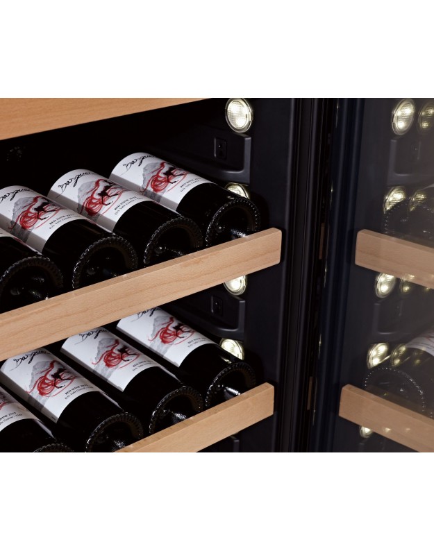 Foto: Wonennl Swisscave Winecooler Winefridge WLB 160DF Shelf LED WHITE 625x794