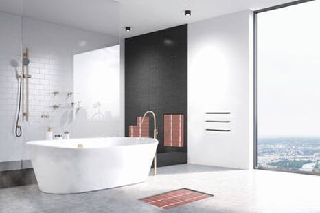 Foto: Wall Floor Heating single bars 310