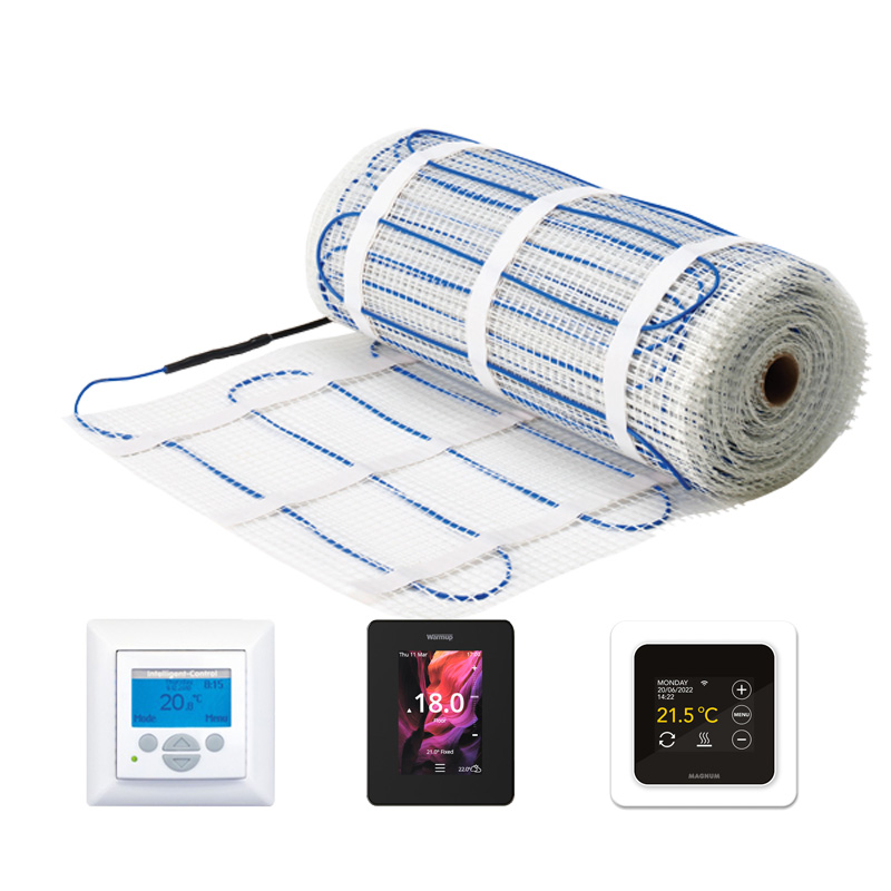 Foto: elektrische vloerverwarming pvc mat 150watt IC 6iE MRC