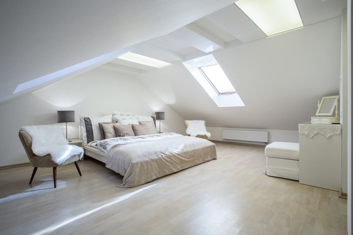 Foto: elektrische vloerverwarming slaapkamer
