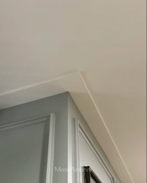 Foto : De perfecte overgang tussen wand en plafond