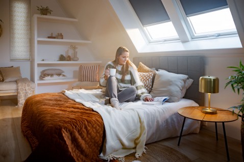 Foto : Met gemak afscheid nemen van een oud dakraam